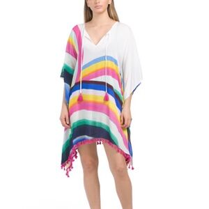 NWT Sunshine 79  Rainbow Swimsuit Coverup Tunic. Size S/M